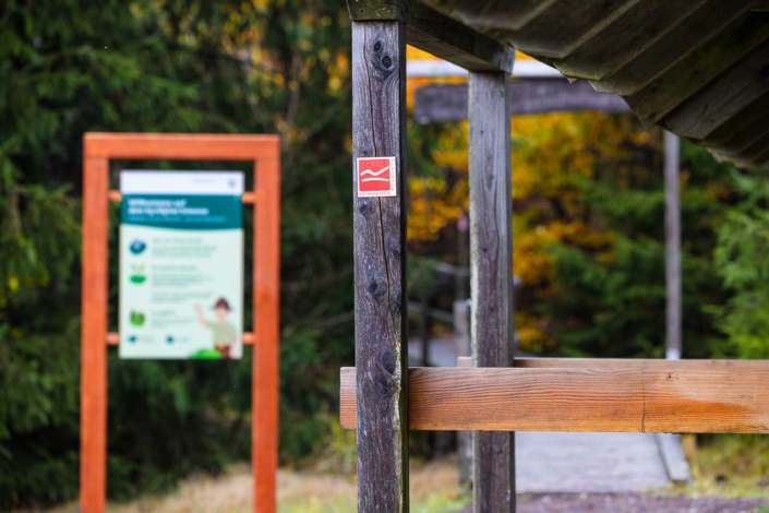 Rothaarsteig-Wegmarkierung