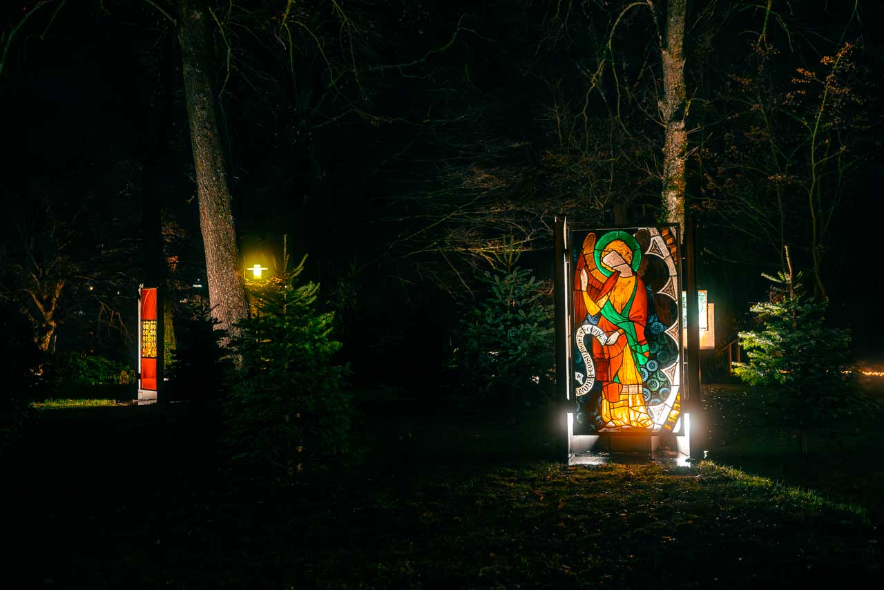 Glaskunstausstellung Stille Weihnacht