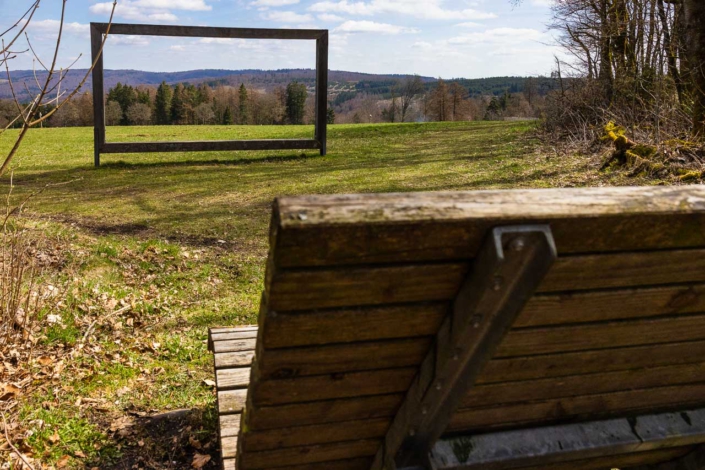 Landschaftsrahmen in Jagdhaus