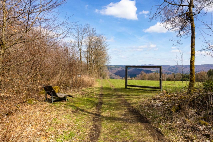 Landschaftsrahmen in Jagdhaus