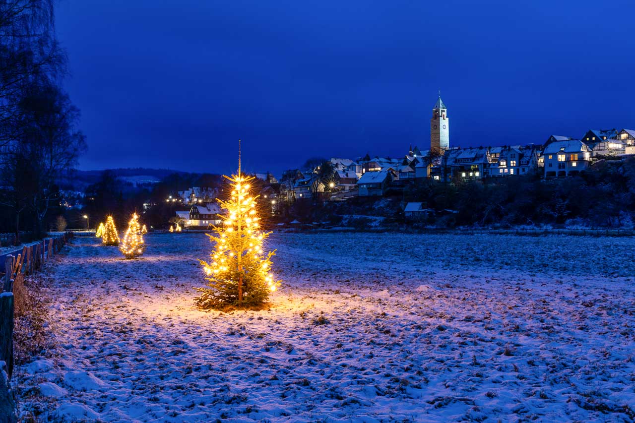 Weihnachtsbaumweg Schmallenberg