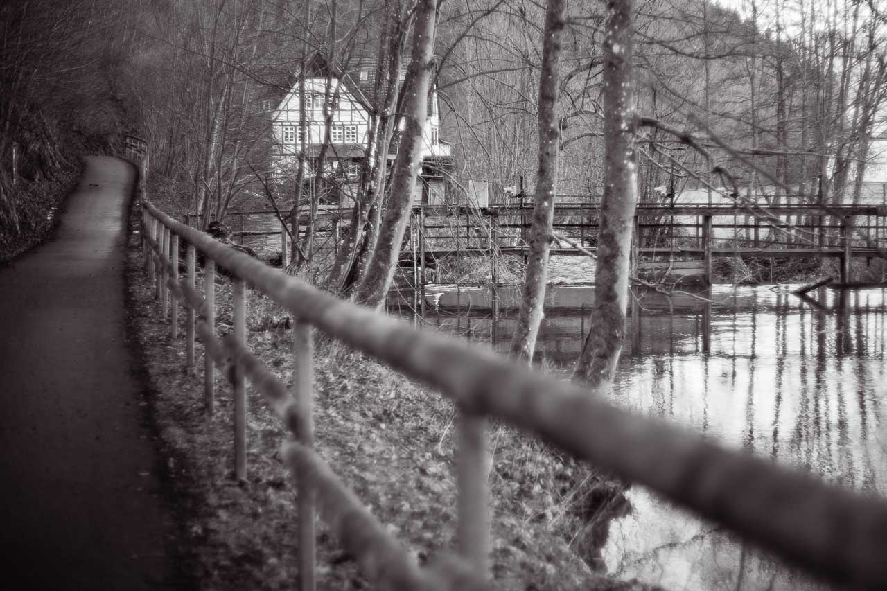 Weg zur alten Mühle