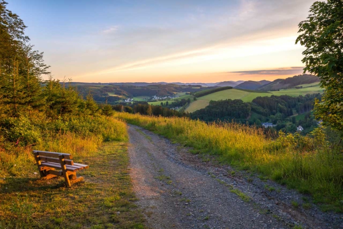Abendstimmung Hoher Knochen
