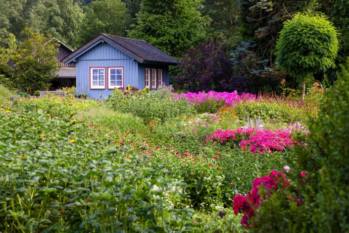 Garten der Gärtnerei Wenning