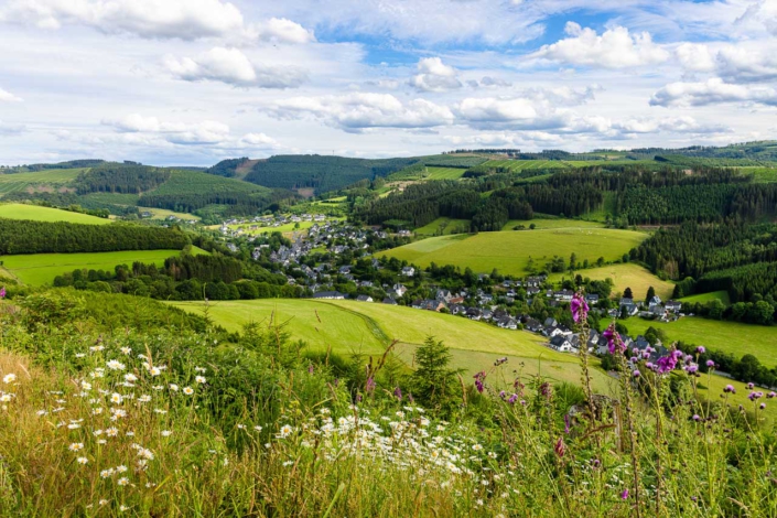 Aussicht vom Wesenberg