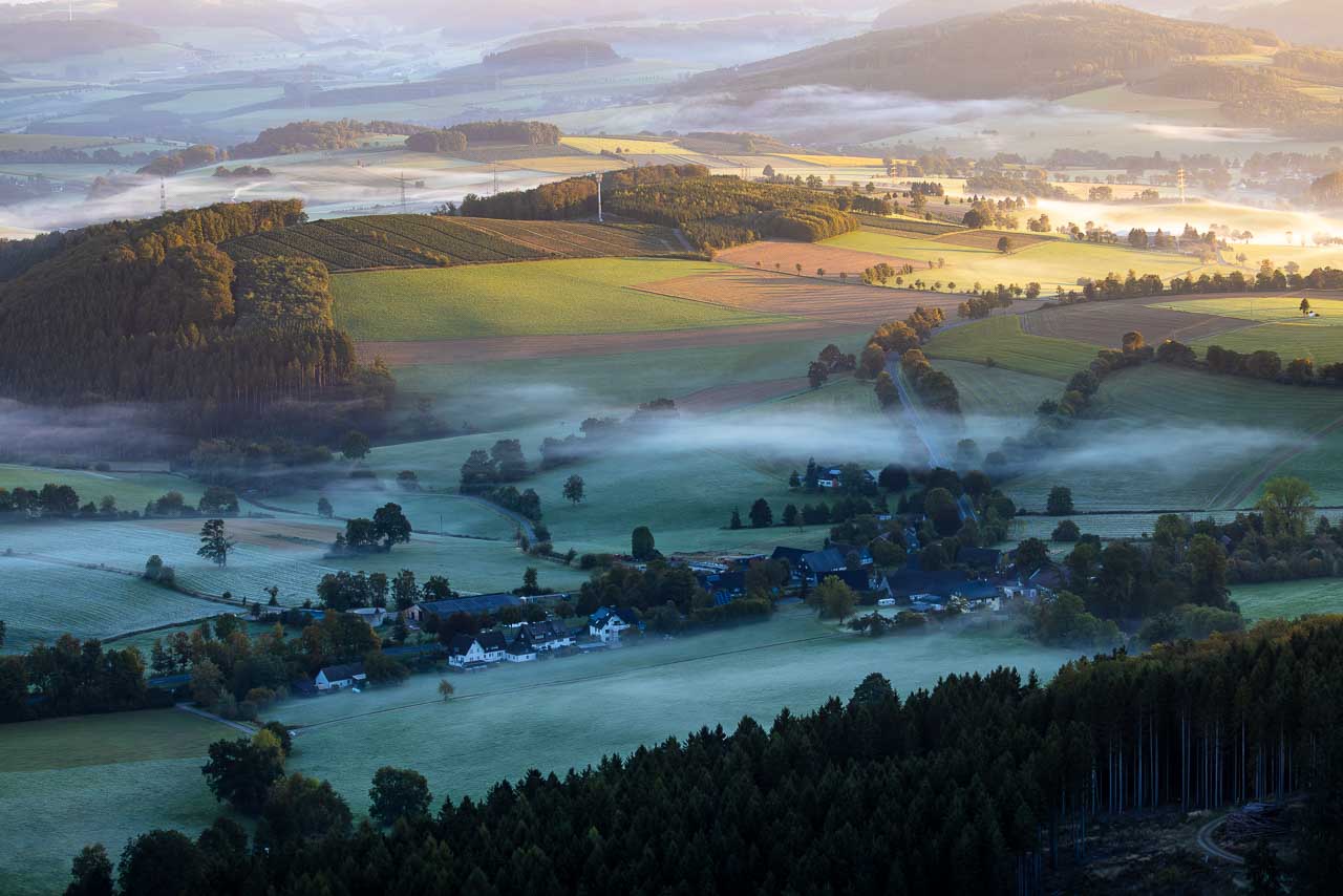 Blick aufs Hawerland