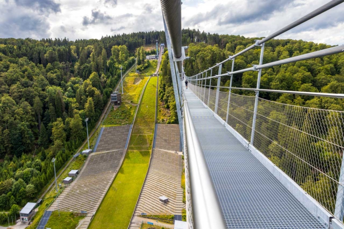 Blick auf die Mühlenkopfschanze