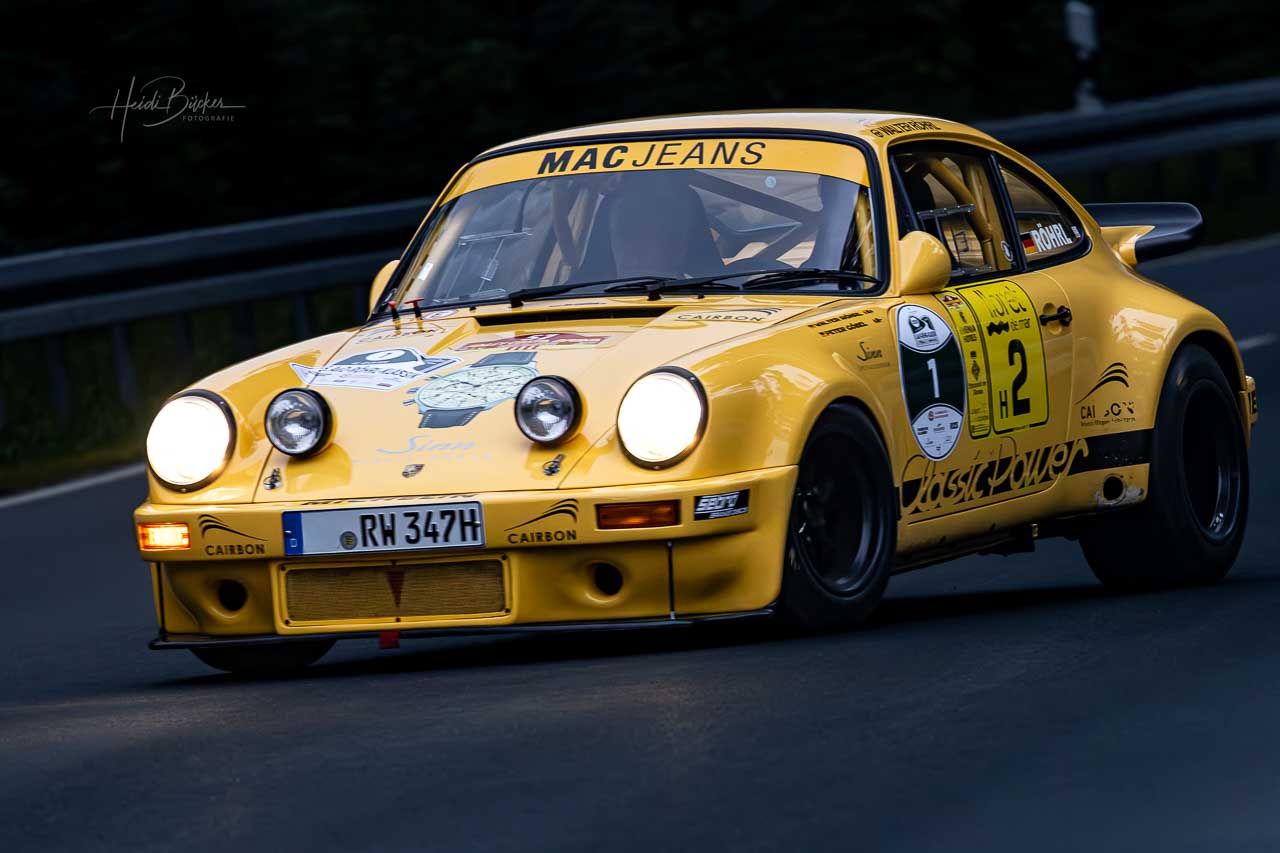 Walter Röhrl und Christian Geistdörfer im Porsche 911 Carrera RSR von 1981 Walter Röhrl und Christian Geistdörfer im Porsche 911 Carrera RSR von 1981